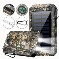 Portable Solar Power Bank 39800 mAh Dual USB Ports