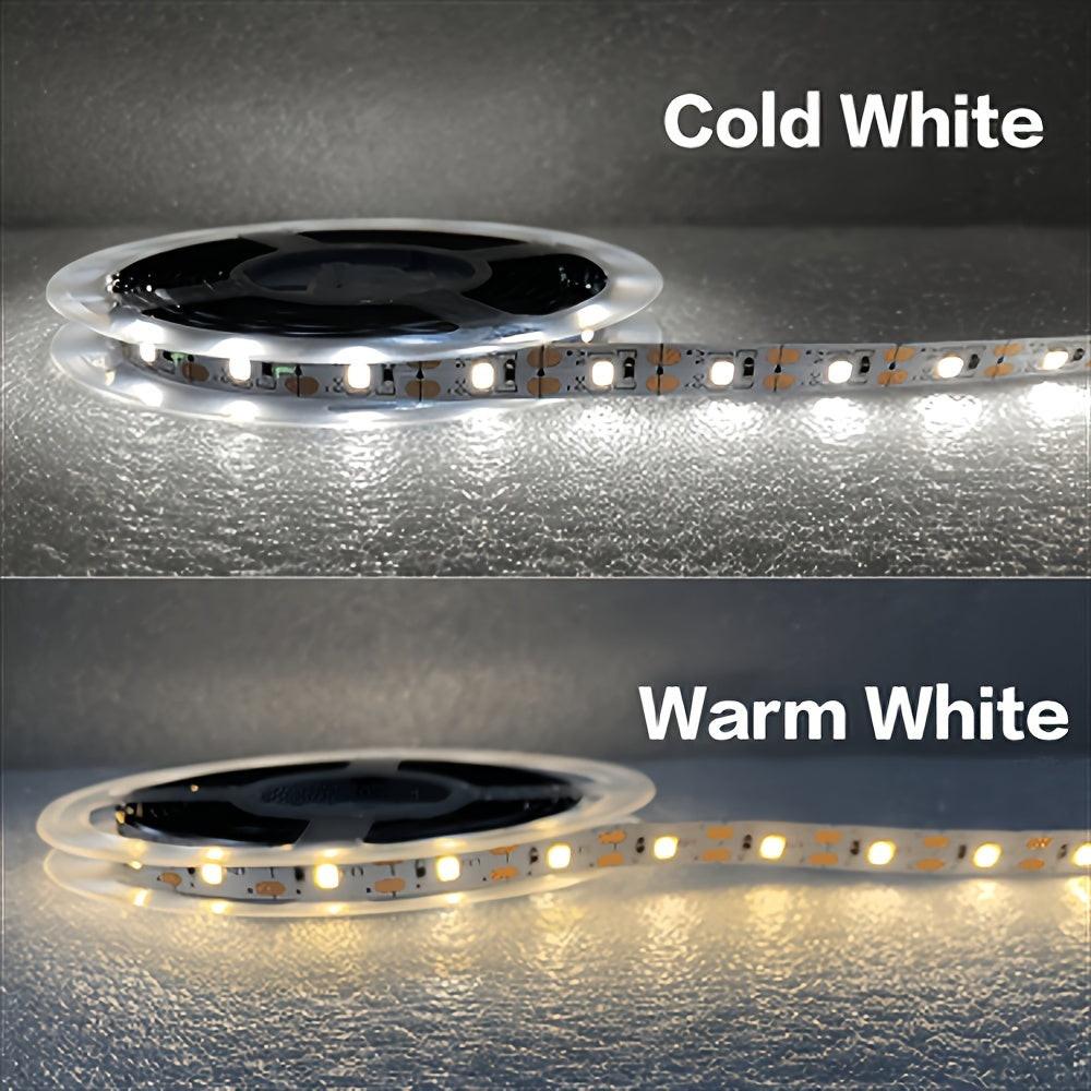 10ft-32.8ft USB-Powered Motion Sensor LED Strip Lights, Automatic Sensing Switch, White & Warm Light, Ideal for Stairs, Closets, Kitchens, Bedrooms, and Hallways - Buy online at  Vibe In Cart.