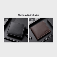 Fashion Men'S Soft Faux Leather Wallet Casual Short Youth Purse Christmas Gift - Buy online at  Vibe In Cart.
