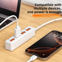 [25W 8-Port USB Charger] 25W 8-Port USB Wall Charger | Fast Charging Station with Smart Management - 4 USB-A + 4 PD Ports - Compatible for Smartphones, Tablets, Laptops, Power Banks & PD Devices - 2023 Upgraded Multi-Device C - Buy online at  Vibe In Cart.