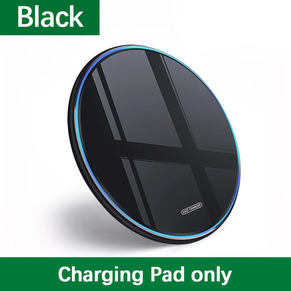 15W Wireless Charging Pad - Fast Charge Station for iPhone 16/15/14/13/12/11/XS,  S24/S23/S22 & Type-C Devices | USB-C 3.0 Connector, 36V Max Voltage No Battery Needed Easy Setup QuickCharge Technology Stylish Design - Buy online at  Vibe In Cart.
