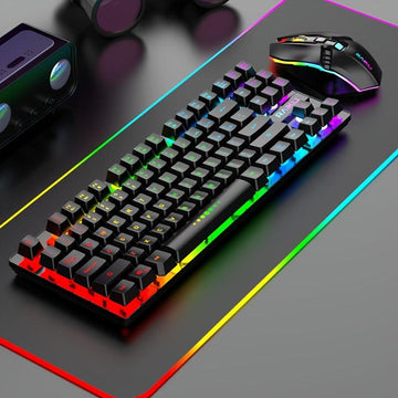 Unleash Wireless Freedom: 10m 2.4G Stable Connection for Ultimate Flexibility.Double The Power: 2000mAh Keyboard & 500mAh Mouse with Fast Type-C Charging.Dynamic RGB Immersion: Breathing Modes & Stunning Rainbow Effects.Compa - Buy online at  Vibe In Cart.