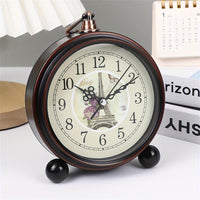 1pc 5-inch Clear Digital Alarm Clock | Retro and Simple Design, Silent Timekeeping, Wall-Mounted with Top Hook, AA Battery Powered, Ideal for Bedside, Students, Elderly, Living Room, Bedroom, Bedside Table, Home Decoration, B - Buy online at  Vibe In Cart.