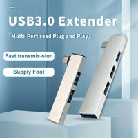 MAGIC BLOCK Compact USB Hub, Fast Charging USB-Powered Expansion Dock with Side Plug, Compatible with PC, Tablet, Smartphone, Flash Drives, Keyboards, Mice, Space-Saving Design for Home/Office, Compact Travel Accessories, 5 S - Buy online at  Vibe In Cart.