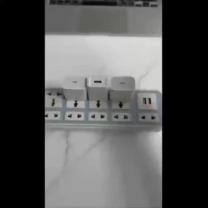 1 Universal Travel Adapter with 1 USB+2 USB-C Ports QC+PD 3.0 Power Adapter, Multi-Region Wall Charger for US, Compatible with iPhone, Samsung, Tablets, etc. - Buy online at  Vibe In Cart.