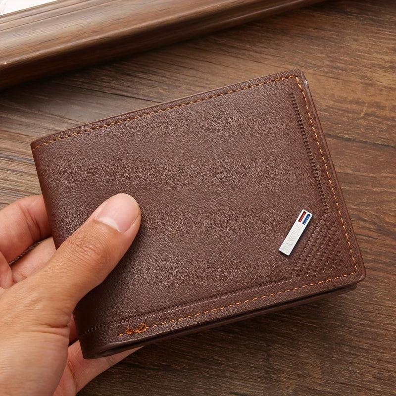 Large Capacity Multi-Card Horizontal Business Wallet for Men - Soft, Spacious, and Stylish Design - Ideal for Daily Use and Travel - Buy online at  Vibe In Cart.