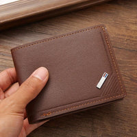Large Capacity Multi-Card Horizontal Business Wallet for Men - Soft, Spacious, and Stylish Design - Ideal for Daily Use and Travel - Buy online at  Vibe In Cart.