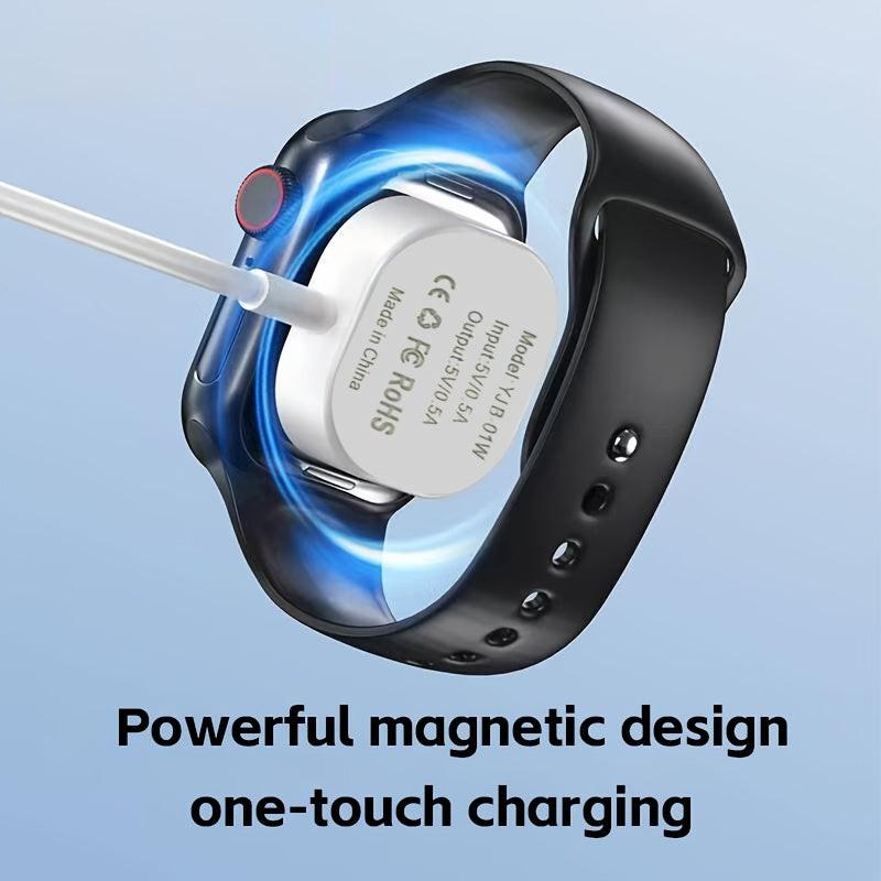 Compatible with Apple Watch 2nd-9th Generation Fast Magnetic Wireless Charging, USB Charging, No Battery, ≤36V Operating Voltage, USB Connector, Magnetic Charger, Wireless Charging, Charging Station, Car Phone Holder, Phone - Buy online at  Vibe In Cart.