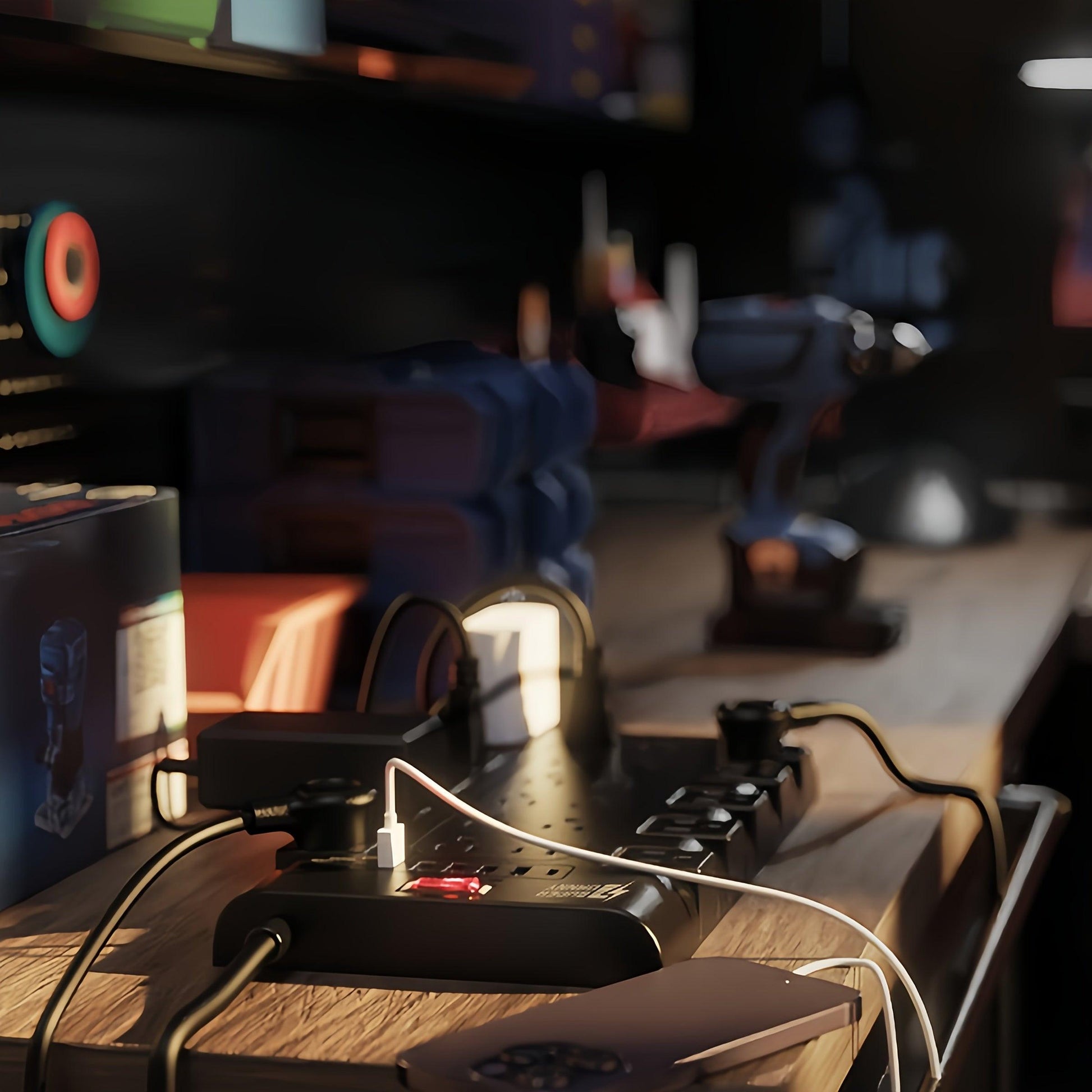 28-in-1 Surge Protector Power Strip with 22 Spacious AC Outlets(1875W/15A), 5/4 USB-A, 1/2 Type-C Ports, Control Switch, Overload Protection, Flat Plug Wall Mount, Space-Saving Extension Cord, Desk USB Charging Station for Ho - Buy online at  Vibe In Cart.