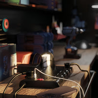 28-in-1 Surge Protector Power Strip with 22 Spacious AC Outlets(1875W/15A), 5/4 USB-A, 1/2 Type-C Ports, Control Switch, Overload Protection, Flat Plug Wall Mount, Space-Saving Extension Cord, Desk USB Charging Station for Ho - Buy online at  Vibe In Cart.