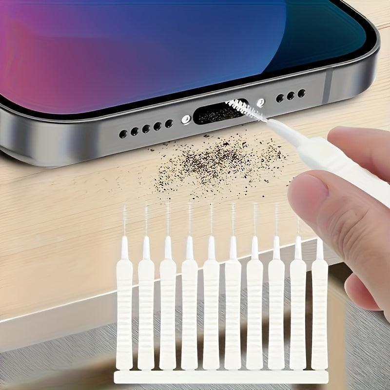 Ultra-thin Multi-purpose Dusting and Cleaning Tool Kit with Multiple Uses, Suitable for Charger Ports, Speakers, Phones, and Showerheads - a Safe Lint/debris Removal Brush Set for Electronics and Household Items. Suitable for - Buy online at  Vibe In Cart.