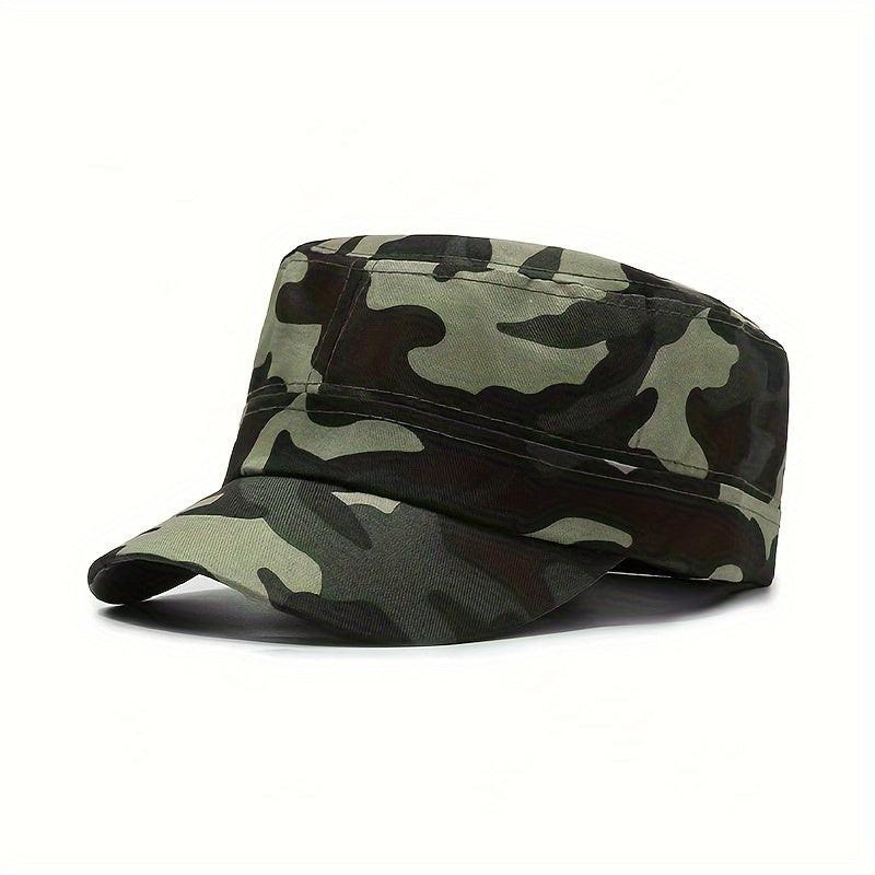 [Lightweight Hat] Lightweight Camouflage Baseball Cap - Sun Protection Flat Top Hat, 100% Polyester, Machine Washable, Ideal for Outdoor Sports & Tactical Use - Buy online at  Vibe In Cart.