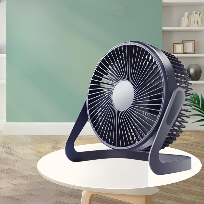 5-inch USB desktop fan, portable mini plug-in home gift small fan, very suitable for bedroom, office, kitchen, camping, etc - Buy online at  Vibe In Cart.