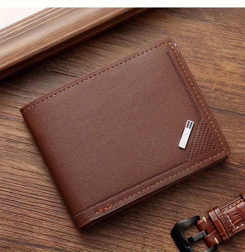 Large Capacity Multi-Card Horizontal Business Wallet for Men - Soft, Spacious, and Stylish Design - Ideal for Daily Use and Travel - Buy online at  Vibe In Cart.