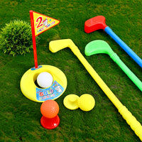 Educational Kids Golf Toy Set with Clubs for 2-4 Year Olds