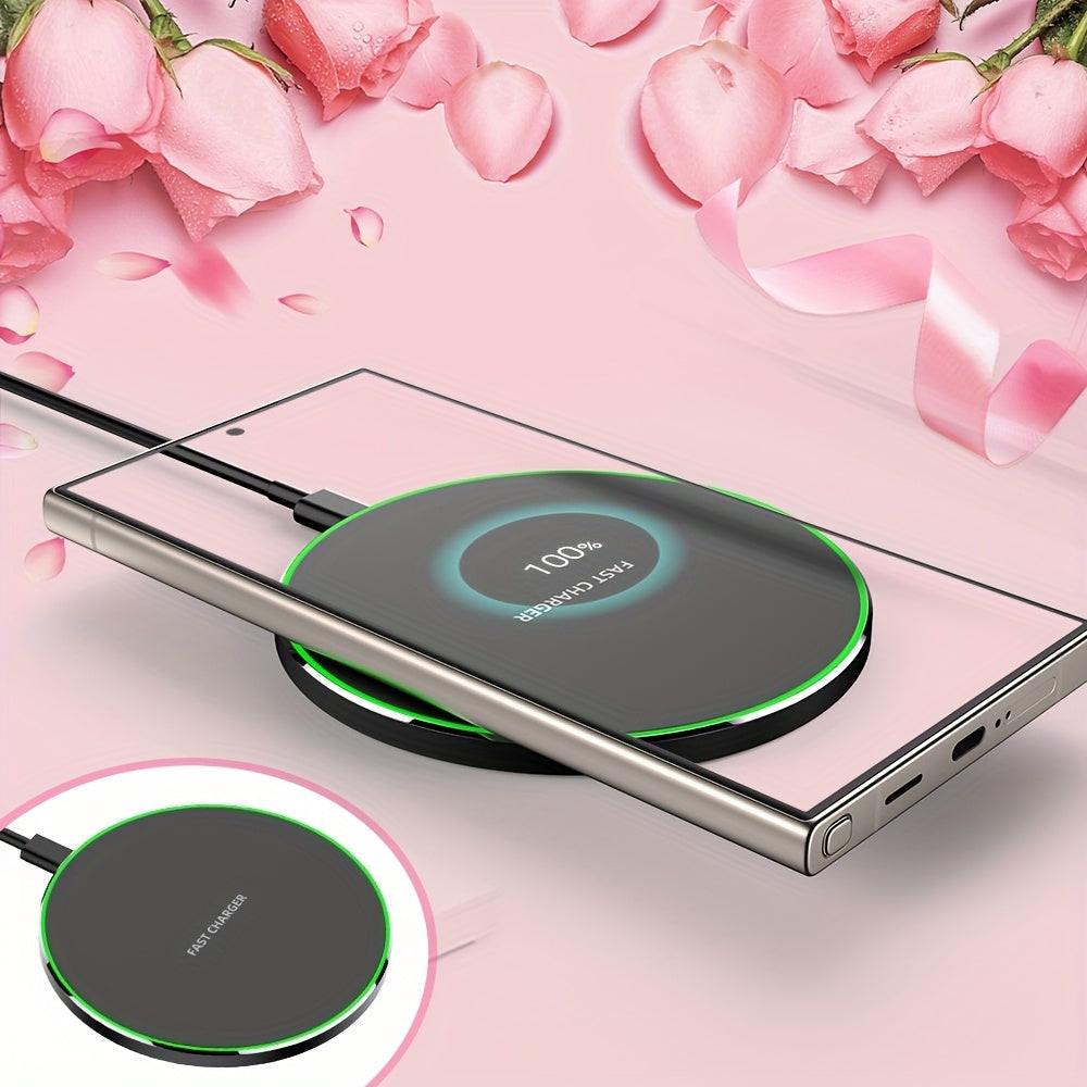 1/2pcs Wireless15W Fast Charger Through Case Lightweight Non-slip Anti-Fingerprint Eficdently Charging Portable Type-C Port - Buy online at  Vibe In Cart.