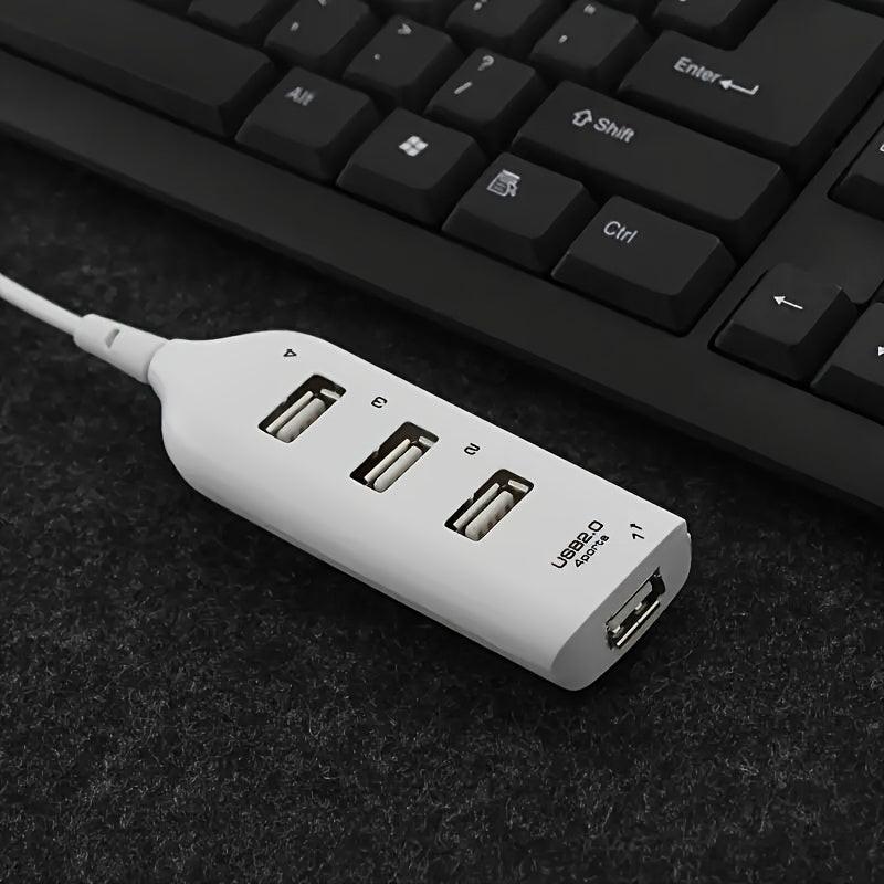 [4 Ports USB Hub] 1pc High Speed 4 Ports Micro USB Hub 2.0 Multi USB Port USB Splitter for PC Computer Accessories - Buy online at  Vibe In Cart.