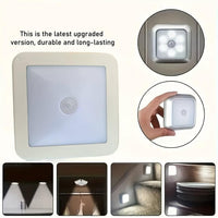 6-LED Motion Sensor Stair Wall Light, Wireless Night Light for Under Cabinet, IP44, for Corridor, Stairs, Closet, Kitchen - Indoor Use for Christmas, ≤36V, Includes Electronic Components (Batteries Not Included) - Buy online at  Vibe In Cart.
