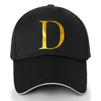 Adjustable Polyester Baseball Cap with Letter Embroidery