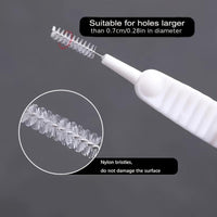 Ultra-thin Multi-purpose Dusting and Cleaning Tool Kit with Multiple Uses, Suitable for Charger Ports, Speakers, Phones, and Showerheads - a Safe Lint/debris Removal Brush Set for Electronics and Household Items. Suitable for - Buy online at  Vibe In Cart.