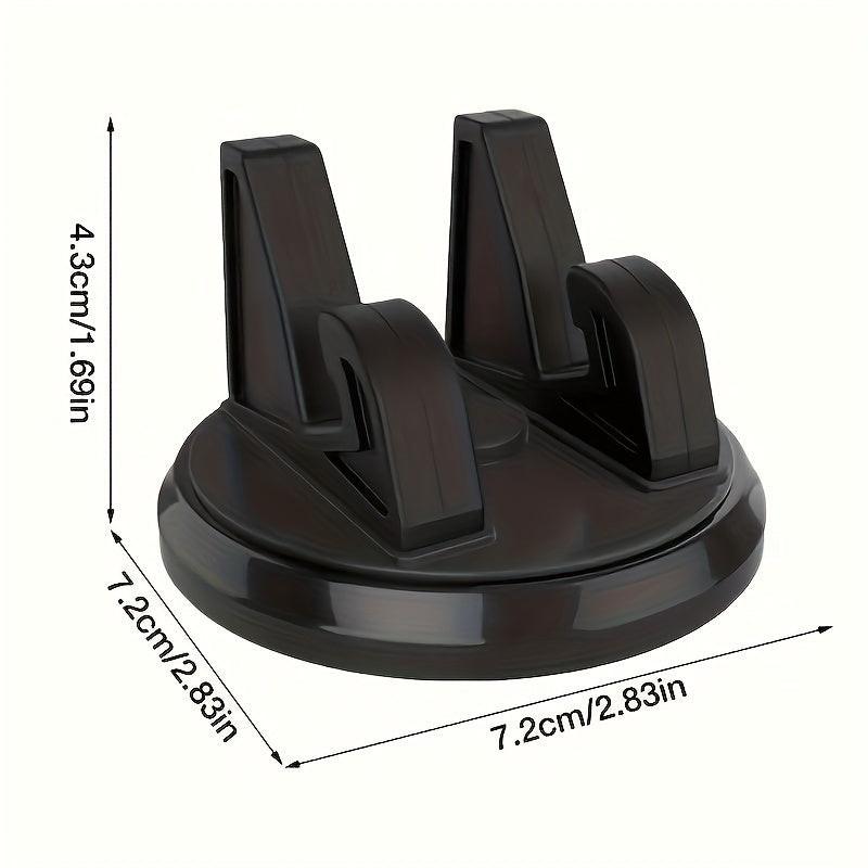 [Rotatable Car Phone Holder] 360-Degree Rotatable Universal ABS Dashboard Holder | Non-Slip Adjustable Car Phone Mount, GPS Navigation Accessory - Suitable for Car Electronics - Buy online at  Vibe In Cart.