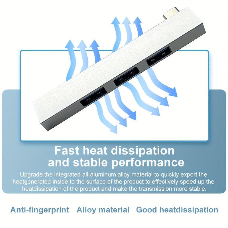 MAGIC BLOCK Compact USB Hub, Fast Charging USB-Powered Expansion Dock with Side Plug, Compatible with PC, Tablet, Smartphone, Flash Drives, Keyboards, Mice, Space-Saving Design for Home/Office, Compact Travel Accessories, 5 S - Buy online at  Vibe In Cart.