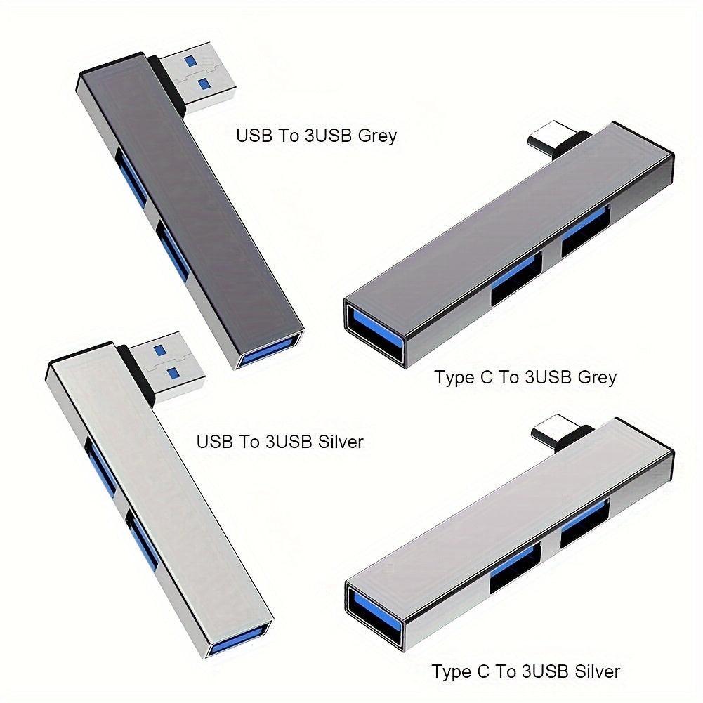[USB HUB Type C] 3 Port USB3.0 USB HUB Type C | 5Gbps Data Transfer Type-C USB-C Multi Splitter OTG Adapter for PC Laptop Notebook - Buy online at  Vibe In Cart.