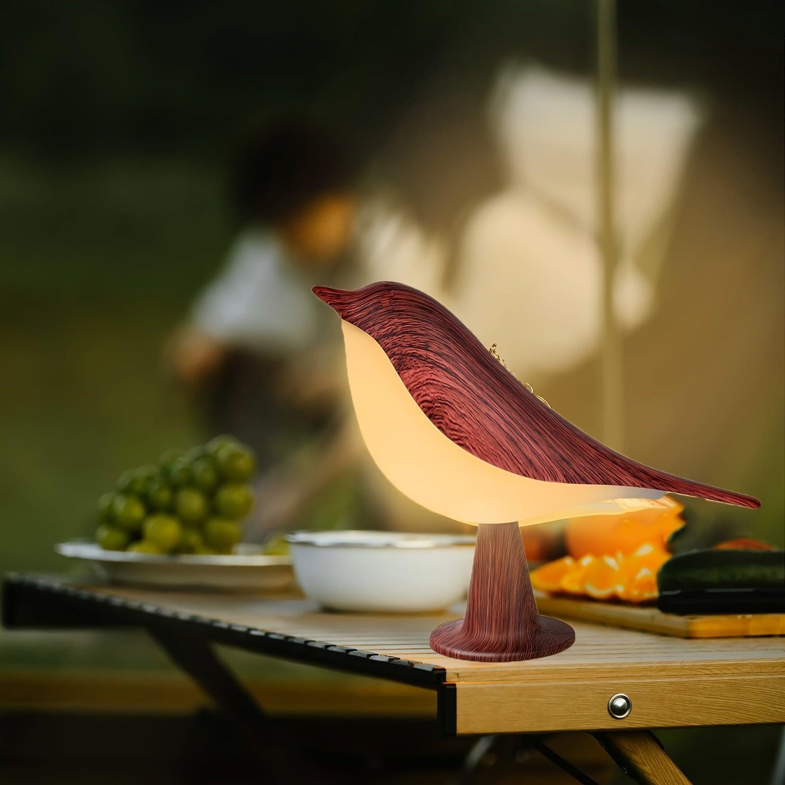 1pc Bird Night Light, 16-Color Dimmable Cordless Desk Lamp, 1800mAh Battery USB Rechargeable Touch Dimmer Magpie Lamp, Bedroom Aromatherapy With Diffuser Function, Suitable For Halloween, Christmas Gifts, Festive Presents (Th - Buy online at  Vibe In Cart.