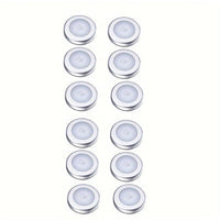 Motion Sensor Battery-Operated LED Puck Lights with Wall Mount