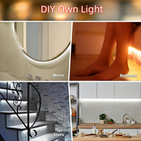 USB LED Lights, White LED Light Strips, TV Backlight USB LED Lights, Powered by USB, 5V, USB Lighting Fixtures, Computer Accessories, Online Switch LED Light Strips, Indoor Bedroom Home Decor for Living Rooms, Halloween, Chri - Buy online at  Vibe In Cart.