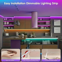 [1 Set RGB LED Strip] 1 Set 3.28-100ft/1-30m RGB 2835 LED Flexible Strand Diode Strip Light with 5V USB | for TV Backlight Room Decoration | Without Battery - Buy online at  Vibe In Cart.