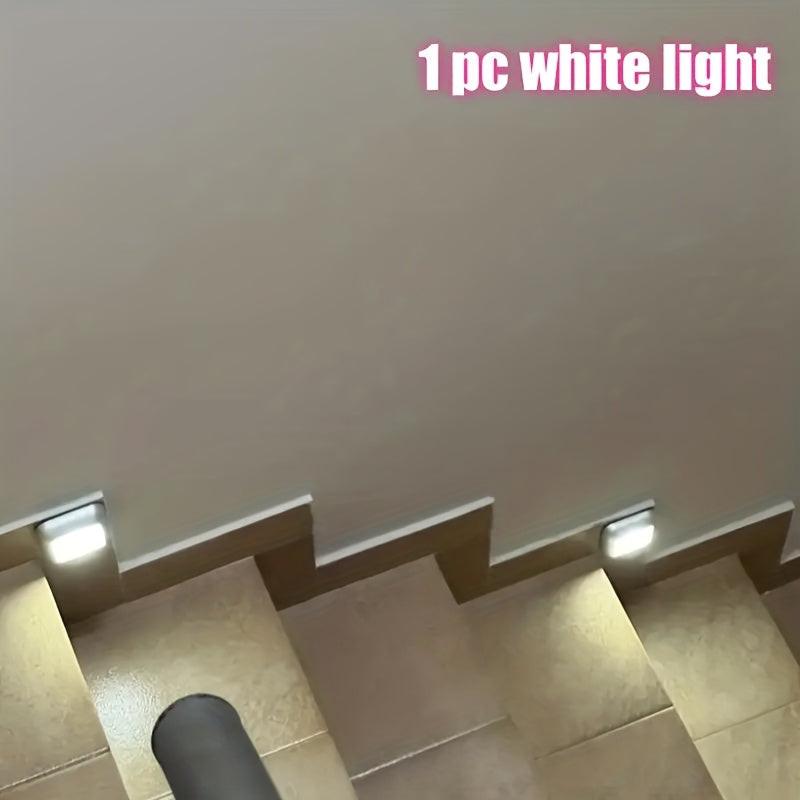 6-LED Motion Sensor Stair Wall Light, Wireless Night Light for Under Cabinet, IP44, for Corridor, Stairs, Closet, Kitchen - Indoor Use for Christmas, ≤36V, Includes Electronic Components (Batteries Not Included) - Buy online at  Vibe In Cart.