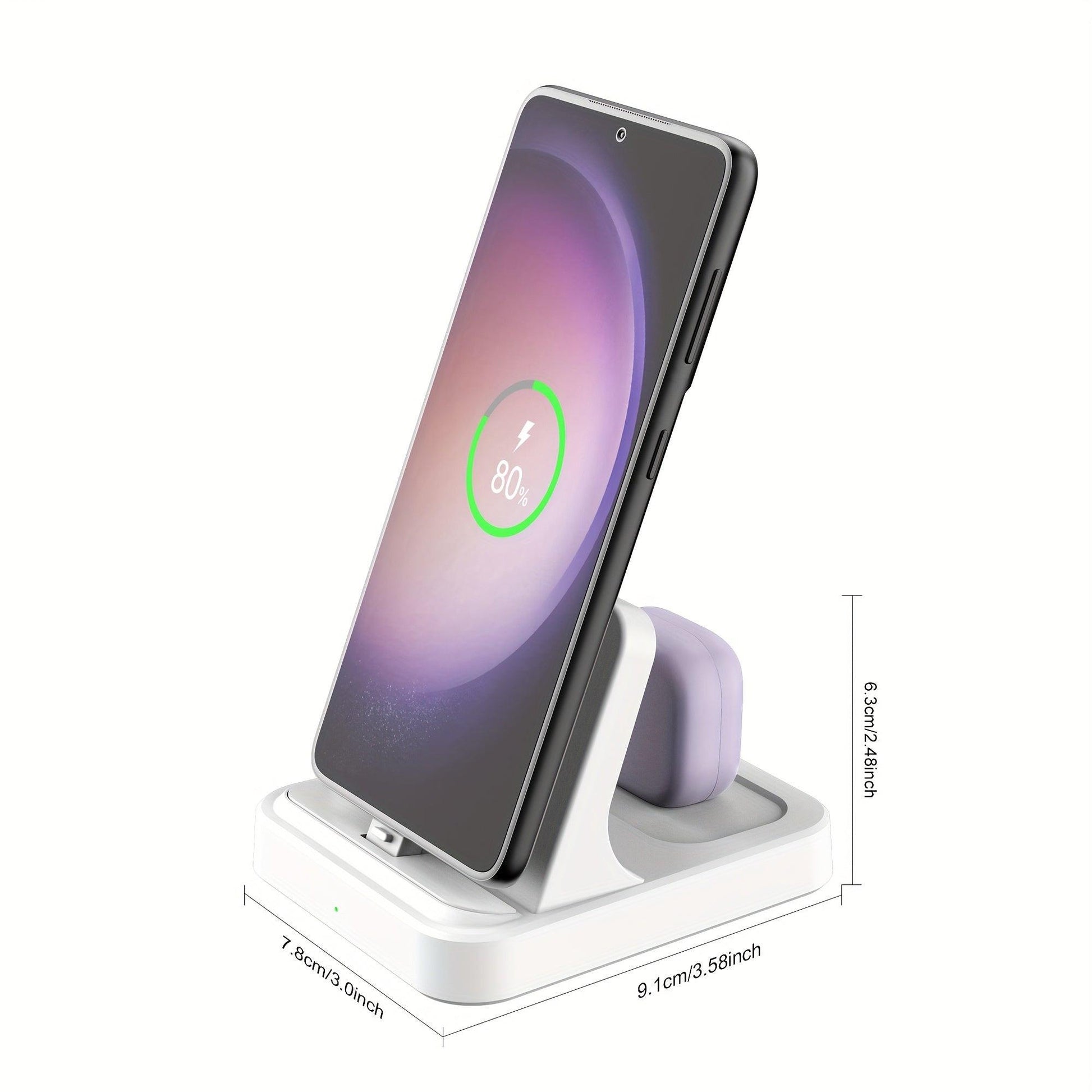2in 1 Charging Station for Phones and Earbuds with Type-C, Desk Tablet holder Stand Universal for SamSung for Galaxy Ultra/S24/S24+/S23/S23+/S22/S21/S20/S20+/S10/S10+/S9/S9 Plus/S8/Note 20/10/9/8, for Galaxy Buds 2 Pro/Pro/Li - Buy online at  Vibe In Cart.