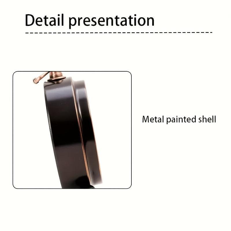 1pc 5-inch Clear Digital Alarm Clock | Retro and Simple Design, Silent Timekeeping, Wall-Mounted with Top Hook, AA Battery Powered, Ideal for Bedside, Students, Elderly, Living Room, Bedroom, Bedside Table, Home Decoration, B - Buy online at  Vibe In Cart.