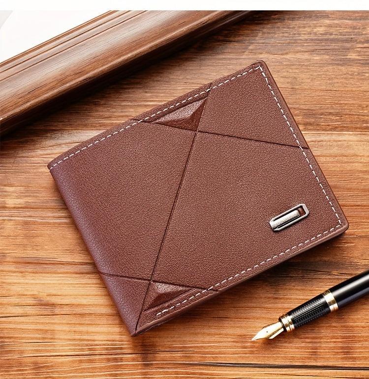 Men's Short Wallet, Multi-card Card Holder, Bifold Wallet Money Clip Coin Purse, Gift For Men - Buy online at  Vibe In Cart.