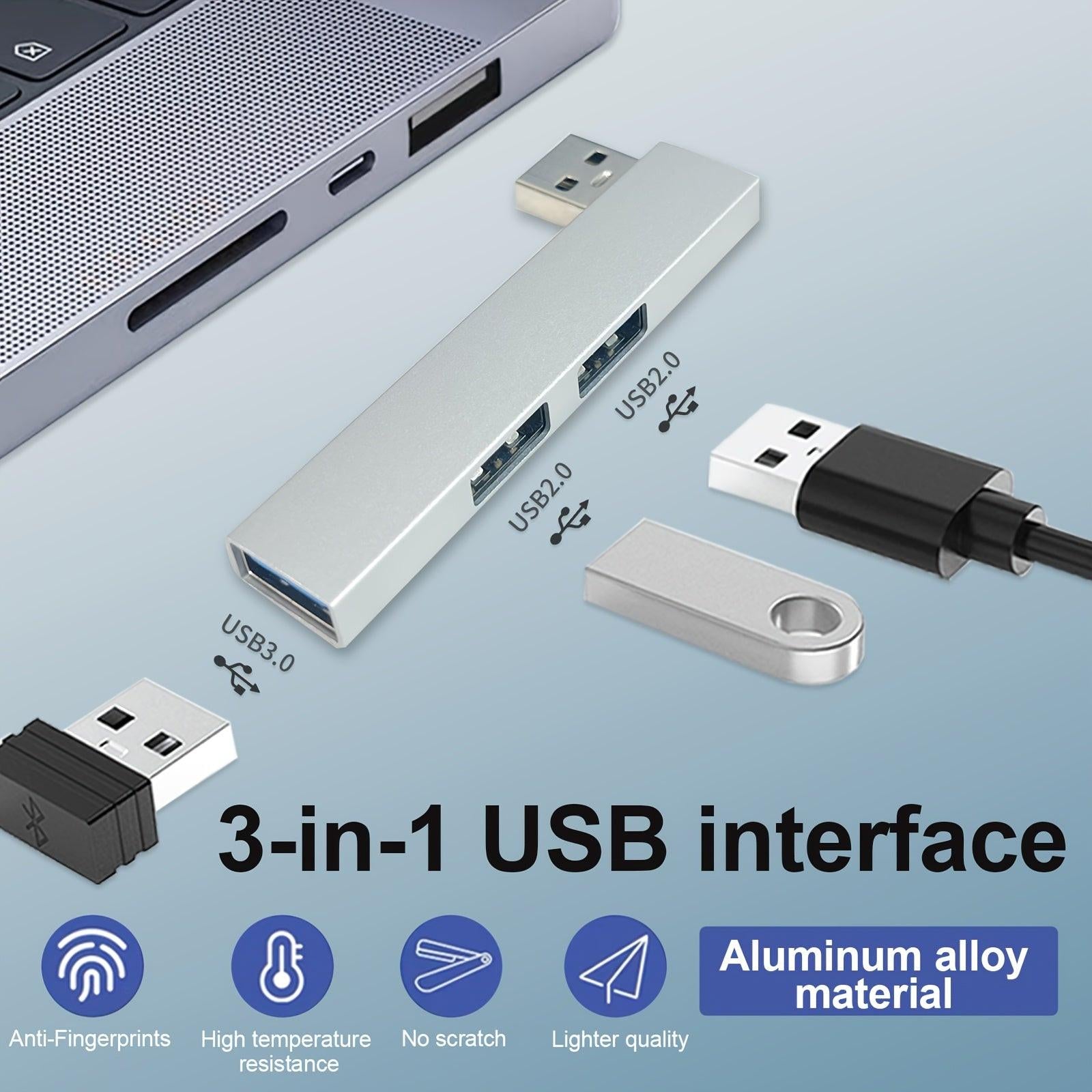 USB 3.0 Expansion Dock with USB Power for Tablets