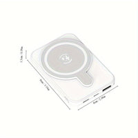 Ultra-Thin Magnetic Power Bank, 12900mAh Wireless Portable Charger, Wired 20W Fast Charging Battery Pack, Compatible with Magsafe, for iPhone 17/16/15/14/13/12 Series for SamSung for Android, Comes with USB C Charging Cable - Buy online at  Vibe In Cart.