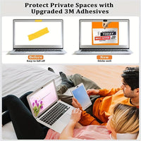 Webcam Protective Case (3 Pack), 0.03 Inch Slim Laptop Camera Cover Slideshow For IPhone IPad MacBook Pro Computer IMac Phone PC Accessories Camera Blocker Slider, Perfect For Privacy 3pcs - Buy online at  Vibe In Cart.