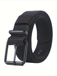 Breathable Nylon Fabric Belt, Youth Belt with Pin Buckle for Jeans, Regular Size Has 8 Holes, Belt Length 44.48 Inches,suitable for Men and Women. - Buy online at  Vibe In Cart.