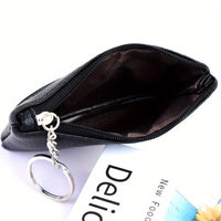 A Small Wallet with a Keychain That Holds Coins in a Mini Coin Purse. - Buy online at  Vibe In Cart.
