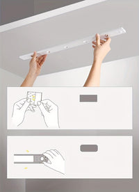 Human Body Sensing Light, Motion Sensor Light, Strip Light, Night Light, USB Rechargeable, Dimmable, Three-Color LED Light, Magnetic, Wireless, Suitable for Kitchen, Wardrobe, Cabinet, Shoe Cabinet, Bedroom, And Cat Eye Small - Buy online at  Vibe In Cart.