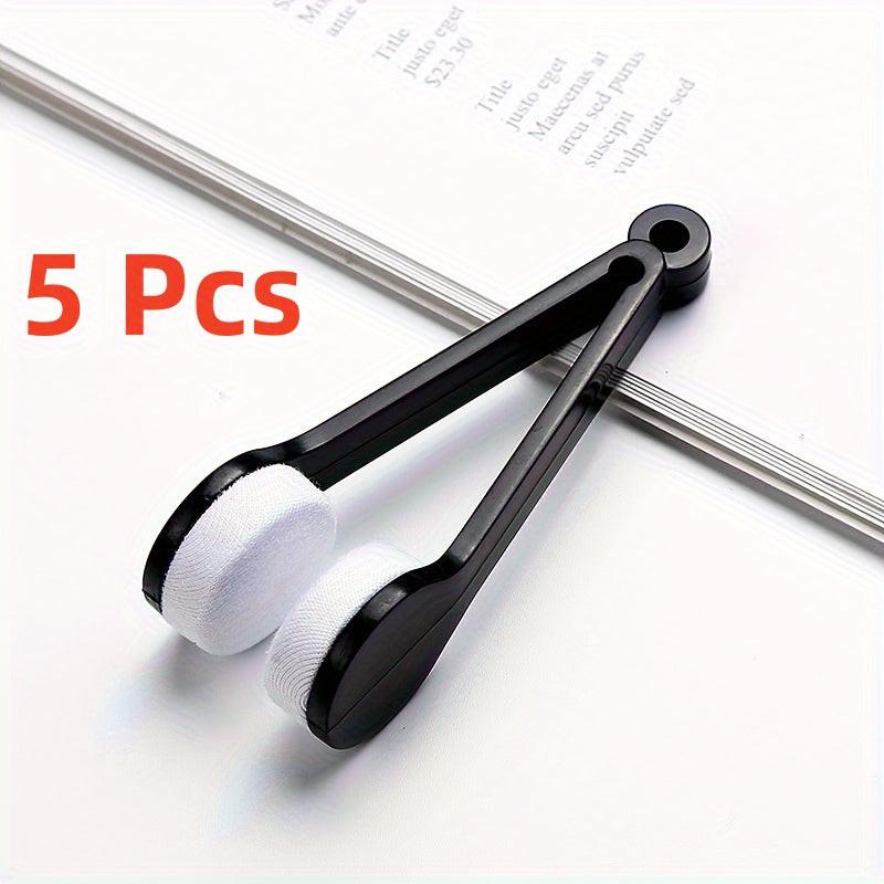 5pcs Glasses & Screen Cleaning Kit with Reusable Microfiber Cloth & Brush - Portable for Eyeglasses, Fashion Glasses, Phone,, Computer Screens - Scratch-Free Multi-Surface Wipes Suitable for Glasses, Smartphones, Laptops - Buy online at  Vibe In Cart.