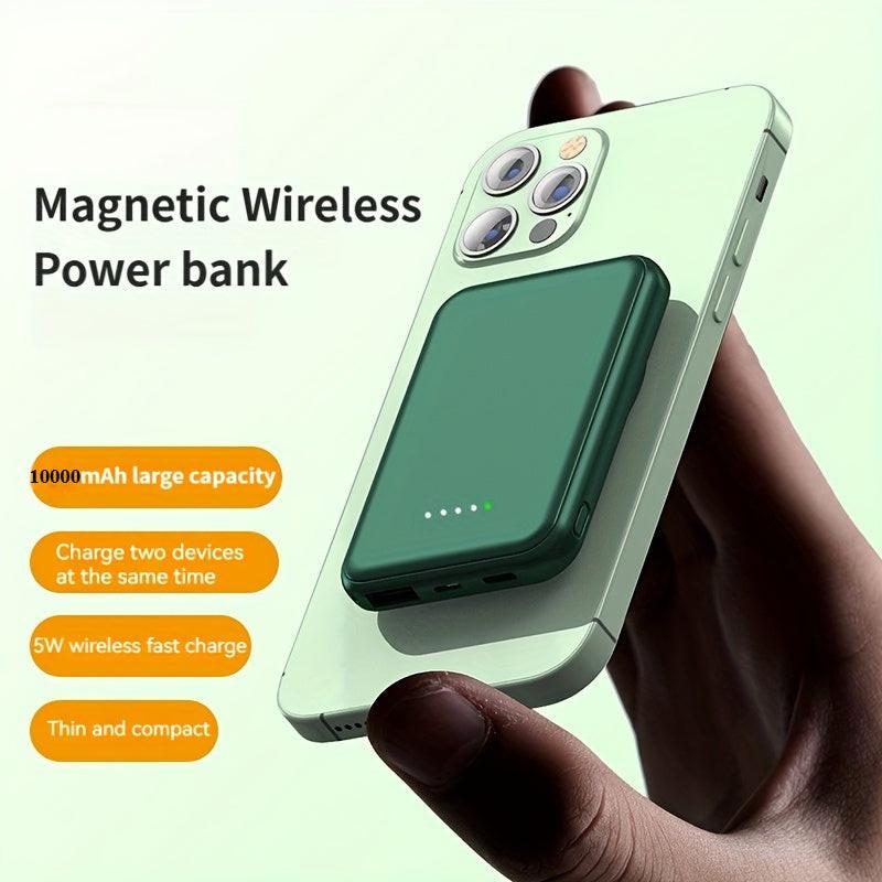 Ultra-Thin Magnetic Power Bank, 12900mAh Wireless Portable Charger, Wired 20W Fast Charging Battery Pack, Compatible with Magsafe, for iPhone 17/16/15/14/13/12 Series for SamSung for Android, Comes with USB C Charging Cable - Buy online at  Vibe In Cart.
