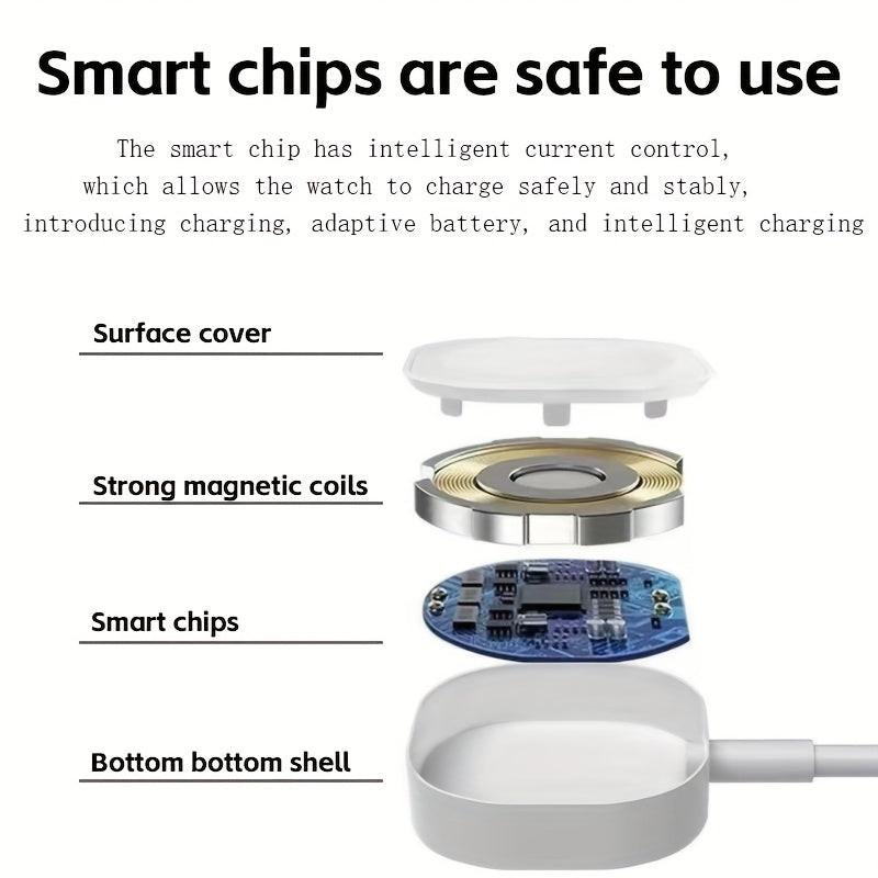 Compatible with Apple Watch 2nd-9th Generation Fast Magnetic Wireless Charging, USB Charging, No Battery, ≤36V Operating Voltage, USB Connector, Magnetic Charger, Wireless Charging, Charging Station, Car Phone Holder, Phone - Buy online at  Vibe In Cart.