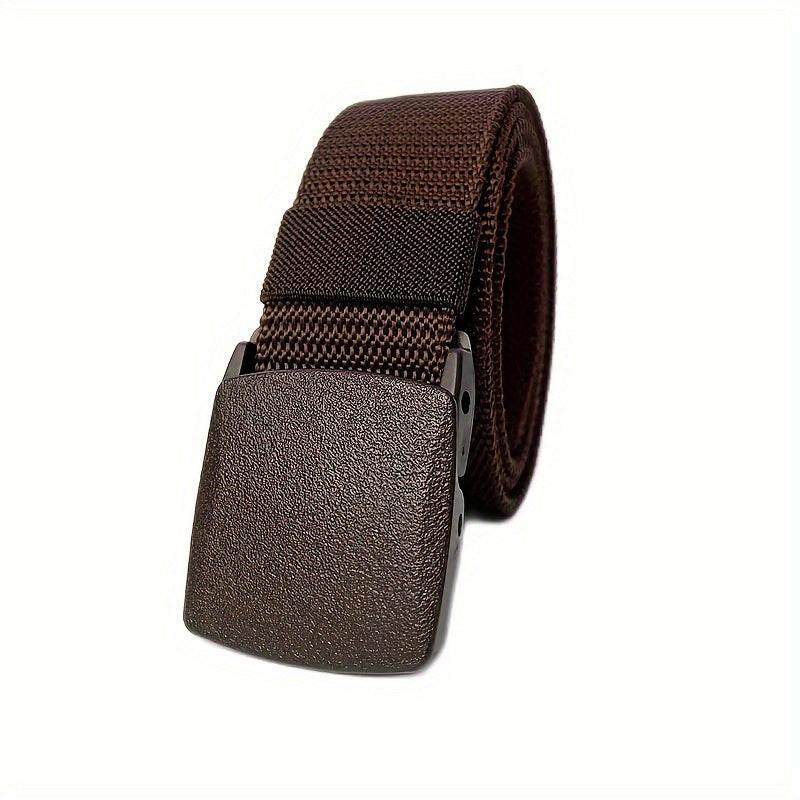 Allergy-Friendly Belts for Men & Women - Versatile Sports & Casual Wear Belts with Metal Buckles, Olive Green, Navy Blue, Black, and More Colors Available, Outdoor Cloth Belts | Adjustable Buckle Belt | Durable Material, Belt - Buy online at  Vibe In Cart.