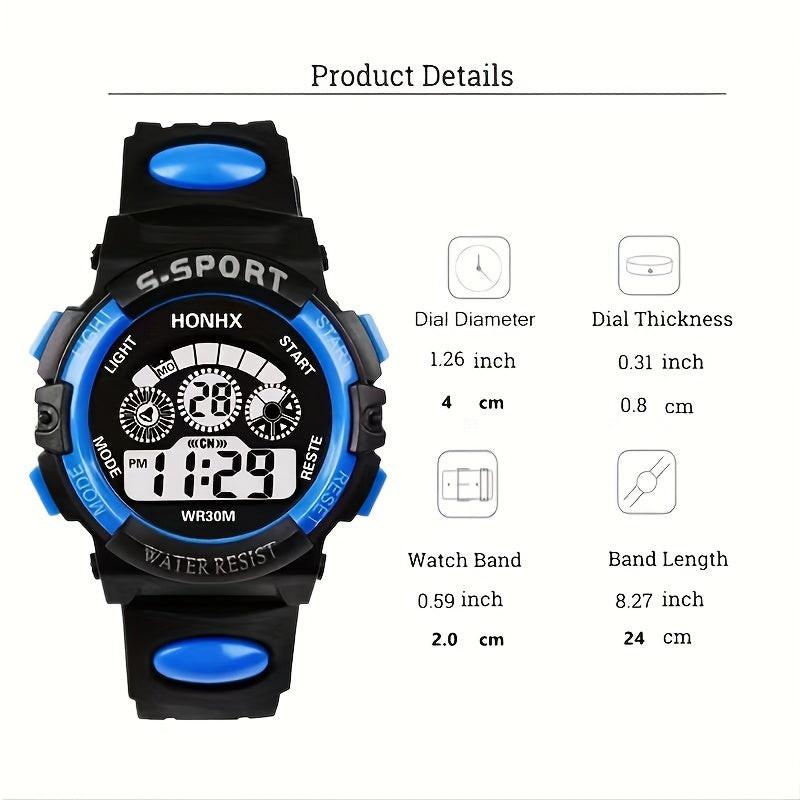 Hot Selling Electronic Watch - Multifunctional, Night Light, for Running & Sports, Primary & Secondary School Students - Buy online at  Vibe In Cart.
