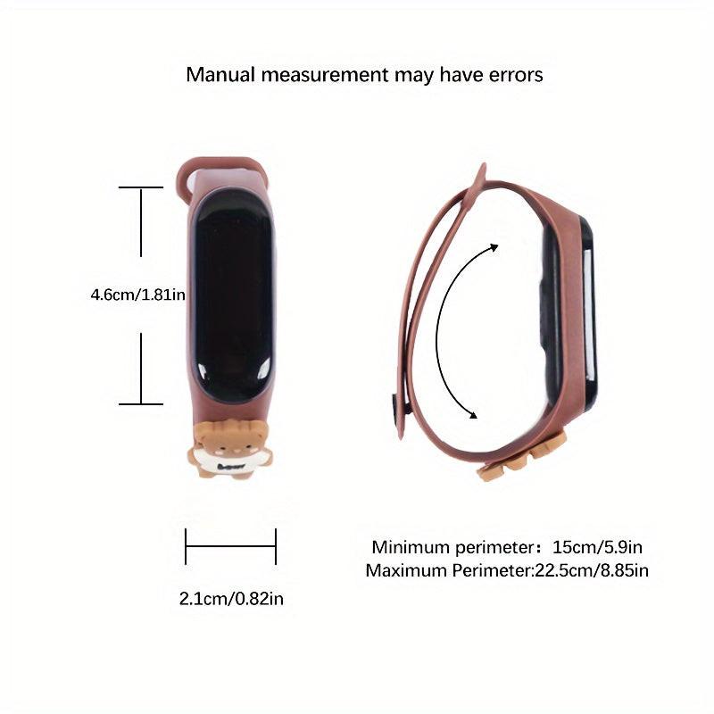 [3pcs Cute Digital Watches] 3pcs Cute Digital Watches - Astronaut, Elephant & Bear | Colorful TPU Bands, Easy-to-Read Display, Non-Waterproof | Perfect Back-to-School Gift for Boys & Girls - Buy online at  Vibe In Cart.