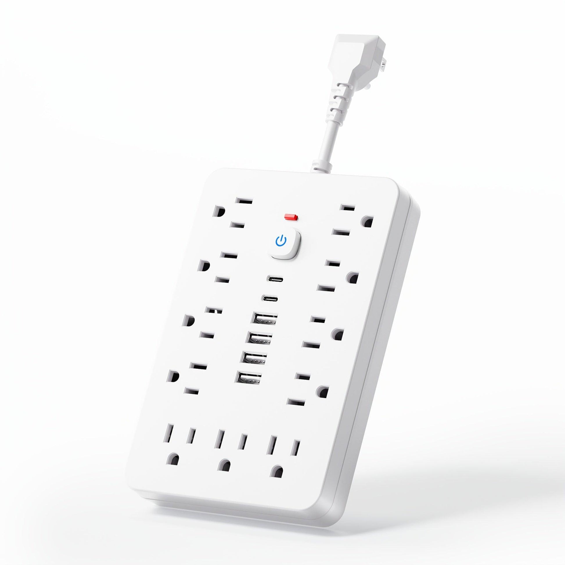 1pc Multi-Functional Surge Protection Power Strip With USB Port - 11 AC Outlets With 4 USB-A Ports And 2 Type-C Ports And Short Cord/5 FT/10 FT Extension Cord - For Office, Study, Home, And School Use - Power Socket With Over - Buy online at  Vibe In Cart.