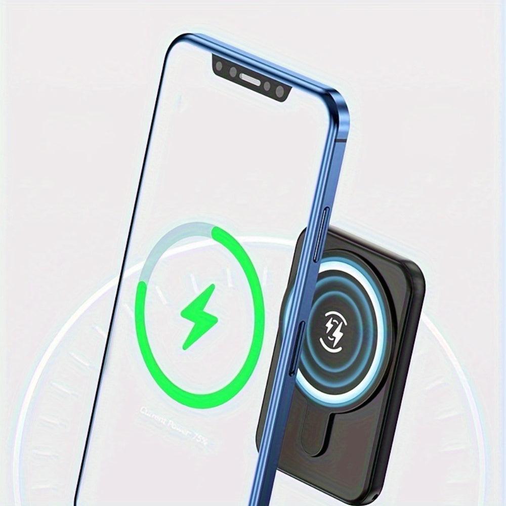 Ultra-Thin Magnetic Power Bank, 12900mAh Wireless Portable Charger, Wired 20W Fast Charging Battery Pack, Compatible with Magsafe, for iPhone 17/16/15/14/13/12 Series for SamSung for Android, Comes with USB C Charging Cable - Buy online at  Vibe In Cart.