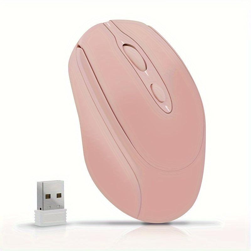 Wireless Mouse, Office Mouse, Rechargeable Mouse, Dual-Mode (2.4G+BT) Portable Silent Mouse, Suitable for Laptops/Desktops/Tablets. - Buy online at  Vibe In Cart.